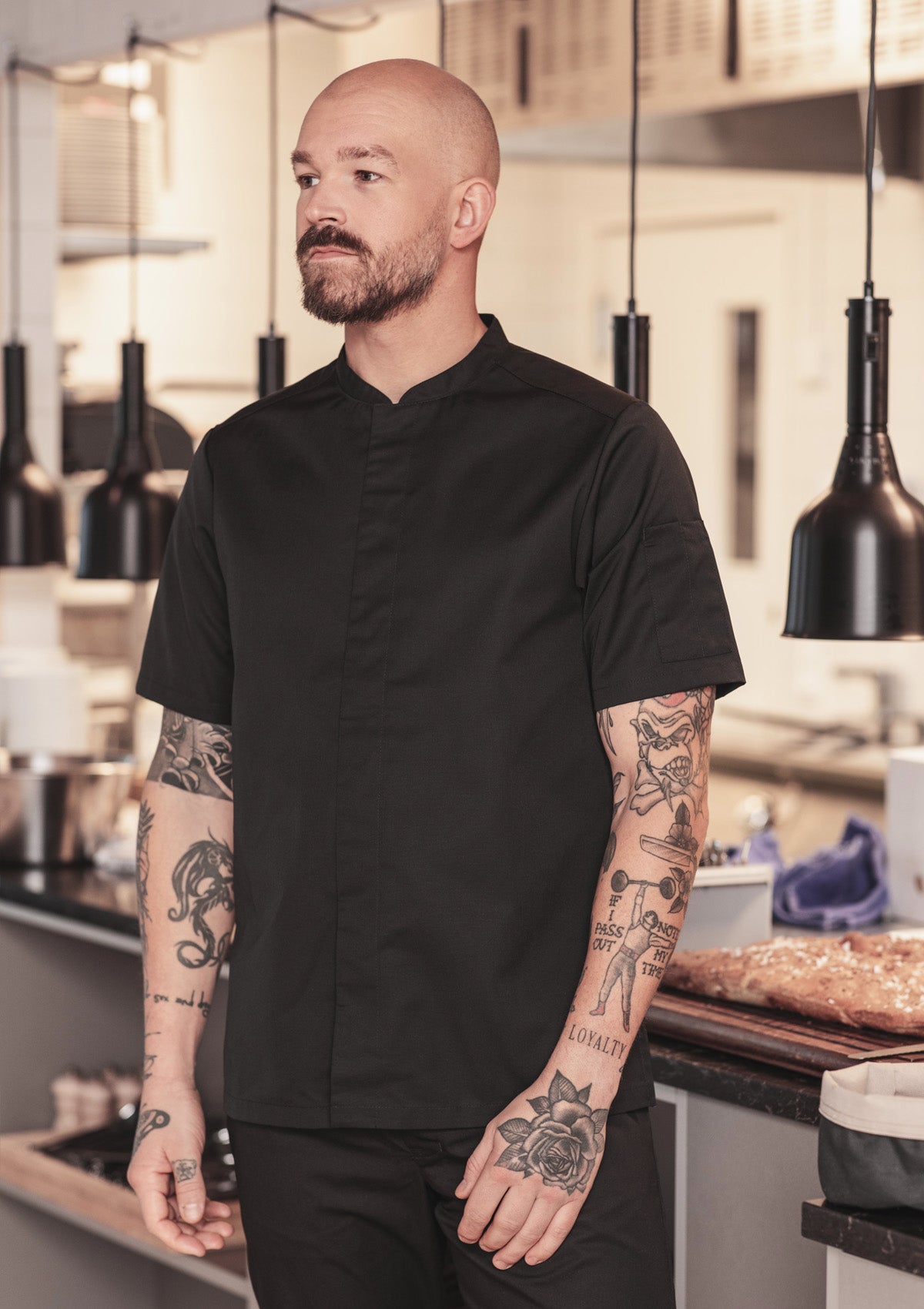 Chemise de Chef Manches Courtes Smart-Unisexe