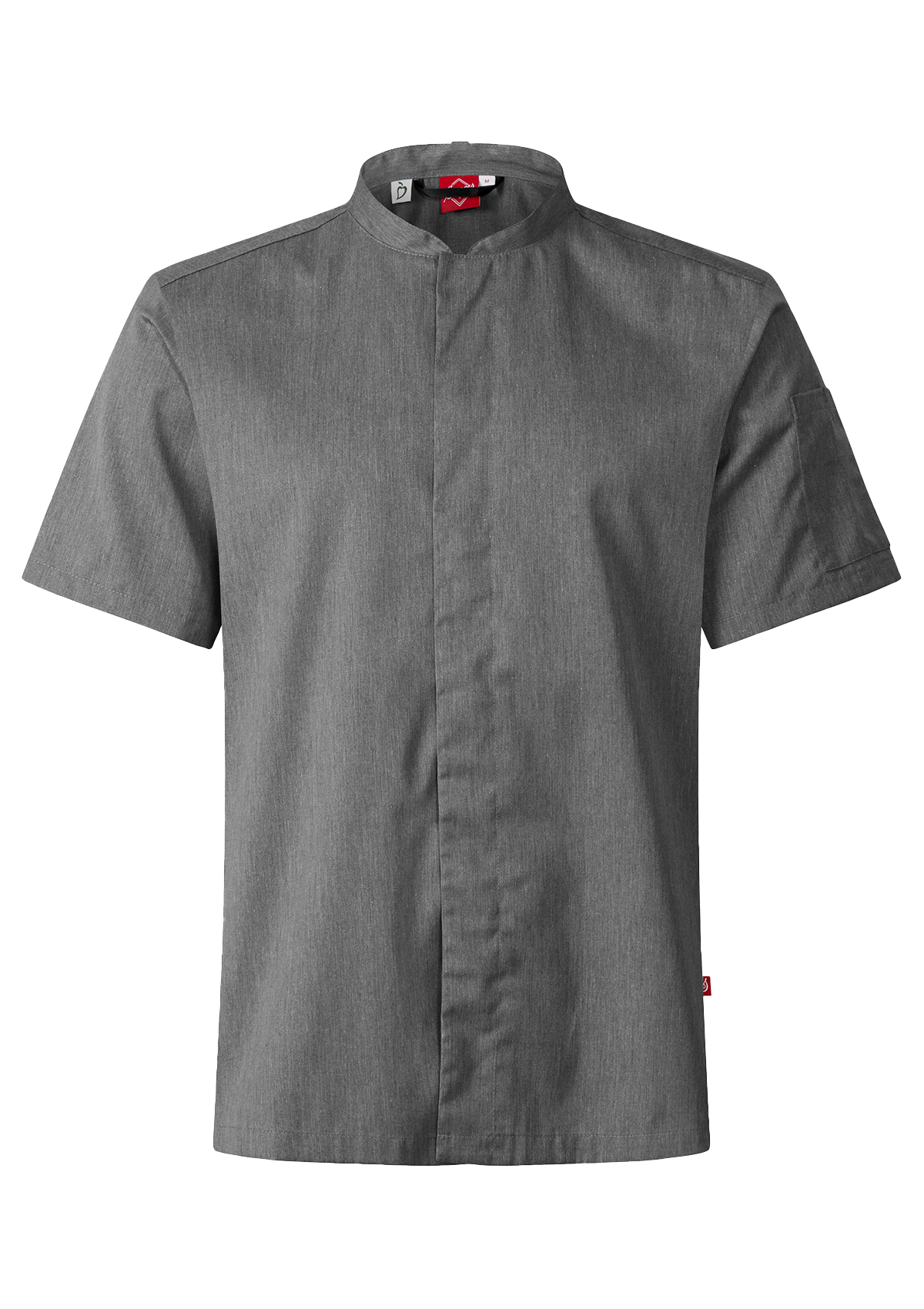 Chemise de Chef Manches Courtes Smart-Unisexe