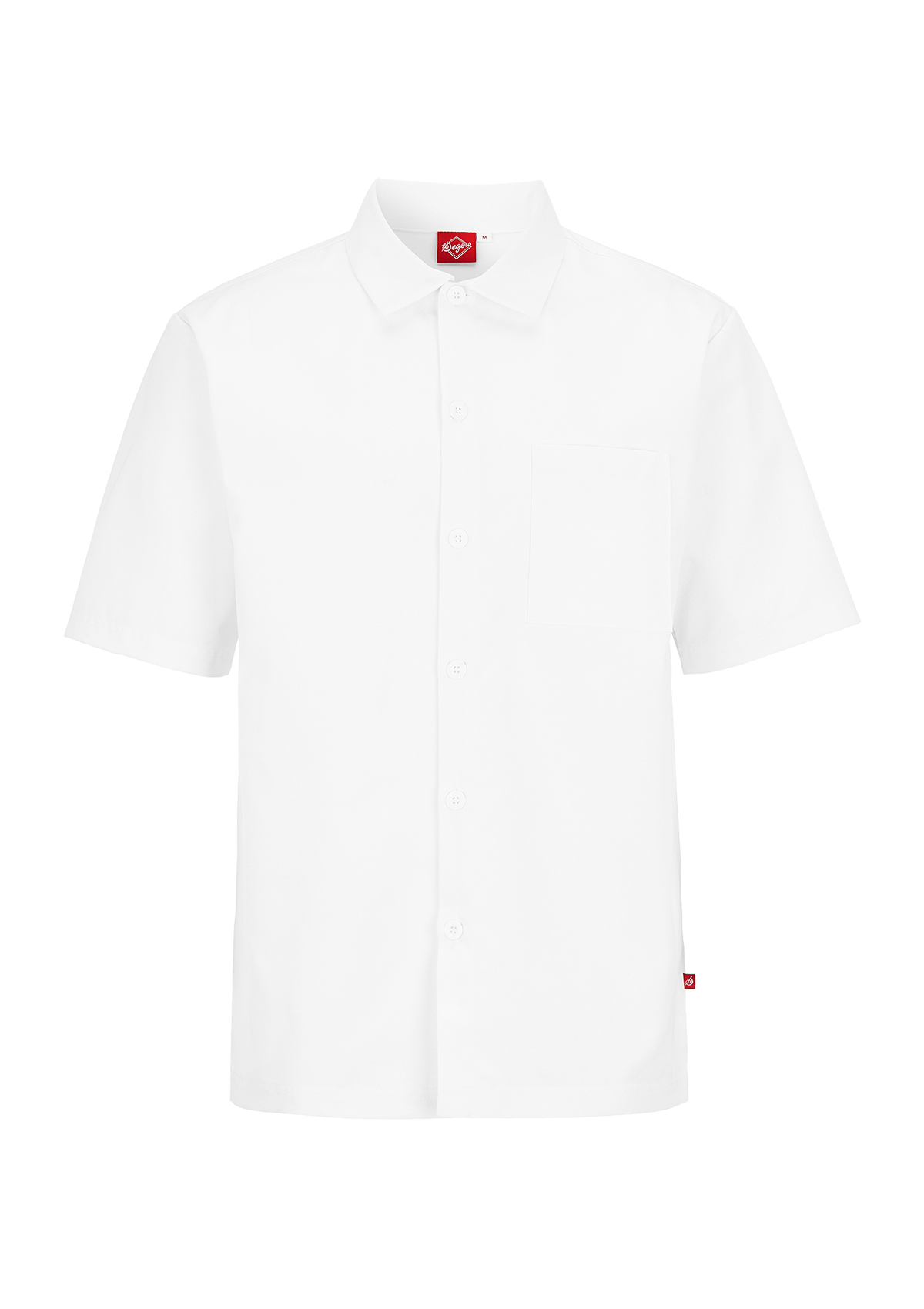 Chemise à Manches Courtes avec Coupe Décontractée Unisexe