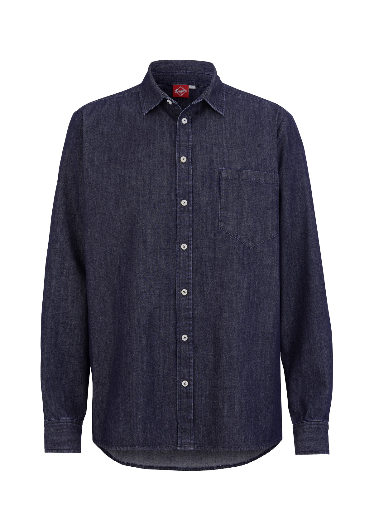 Chemise Homme en Jean Coupe Droite