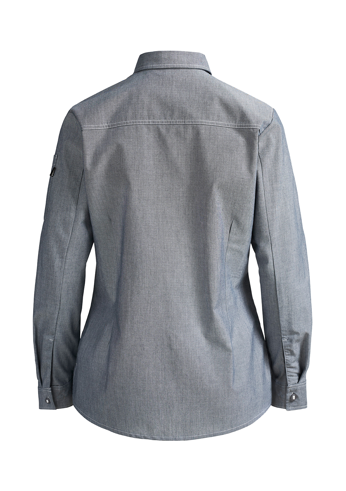 Chemise de Service Femme Coupe Moderne Manches Longues