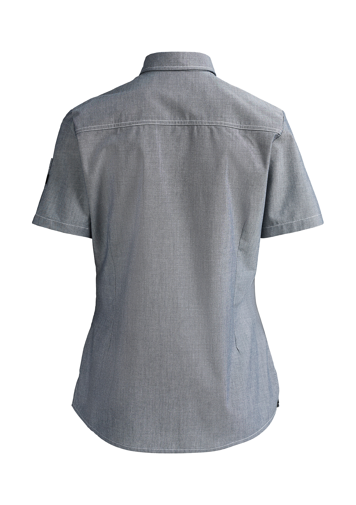 Chemise de Service Femme Coupe Moderne Manches Courtes