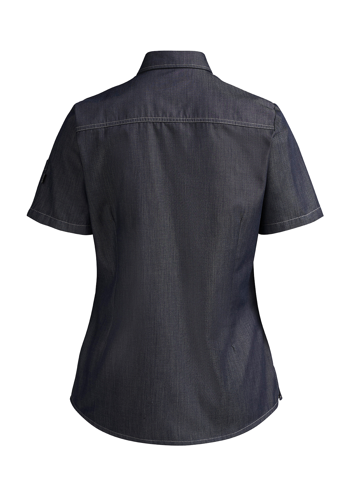 Chemise de Service Femme Coupe Moderne Manches Courtes