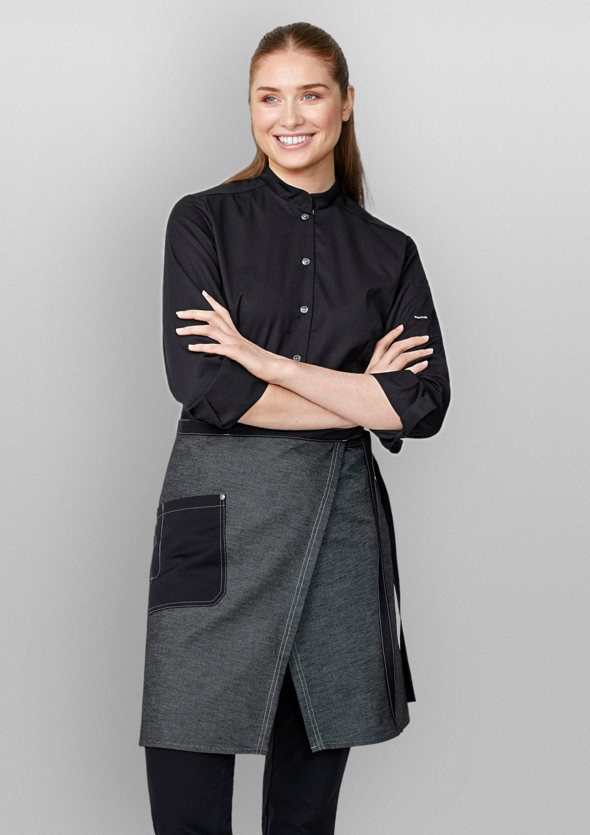 Chemise Femme Chef & Service Coupe Optimale Manches Longues | Kentaur