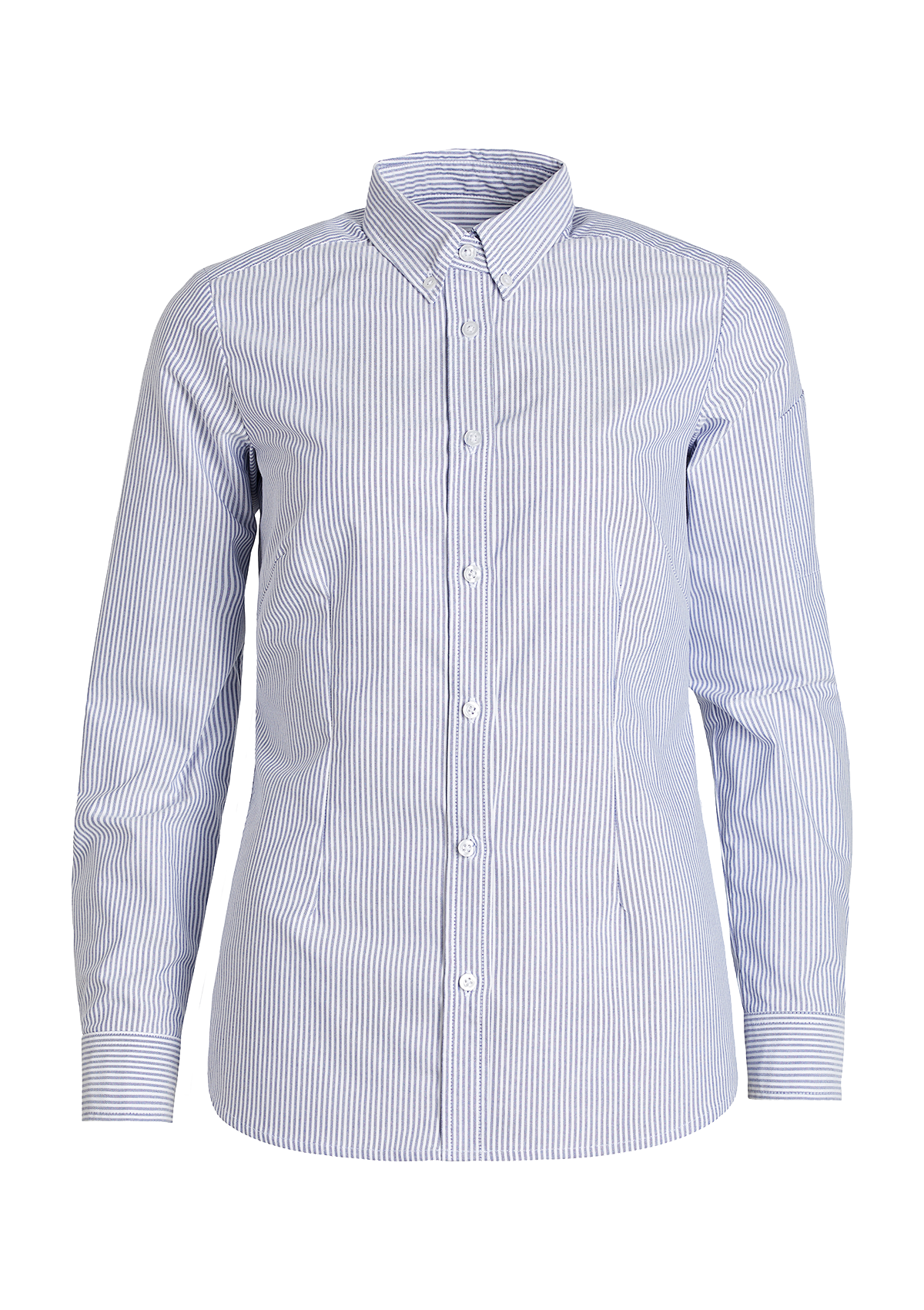 Chemise de Service Femme Oxford Boutonnée Manches Longues