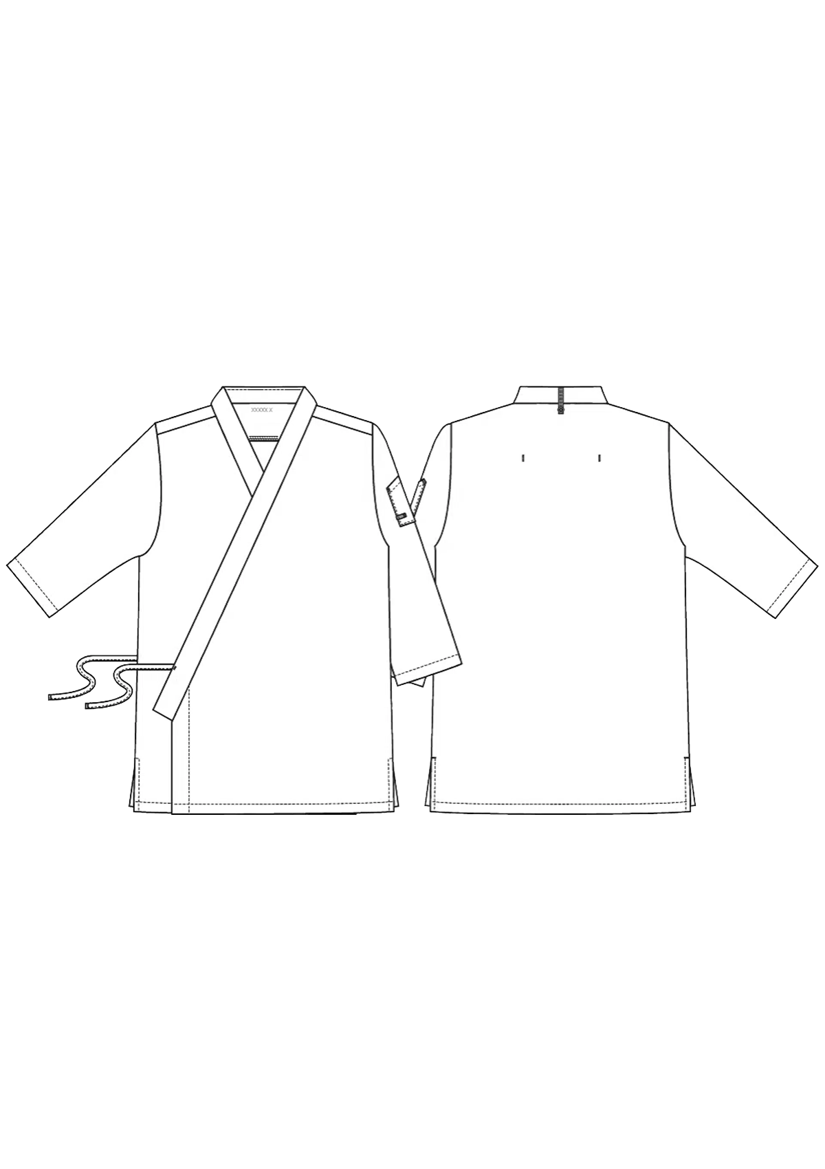 Chef/Service Kimono Jacket Unisex