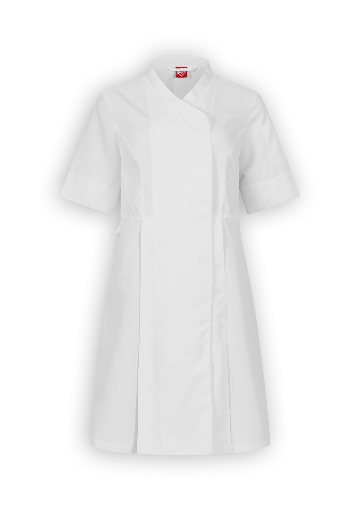 Robe de Chef Femme Croisée en Tissu Stretch Éco-Responsable