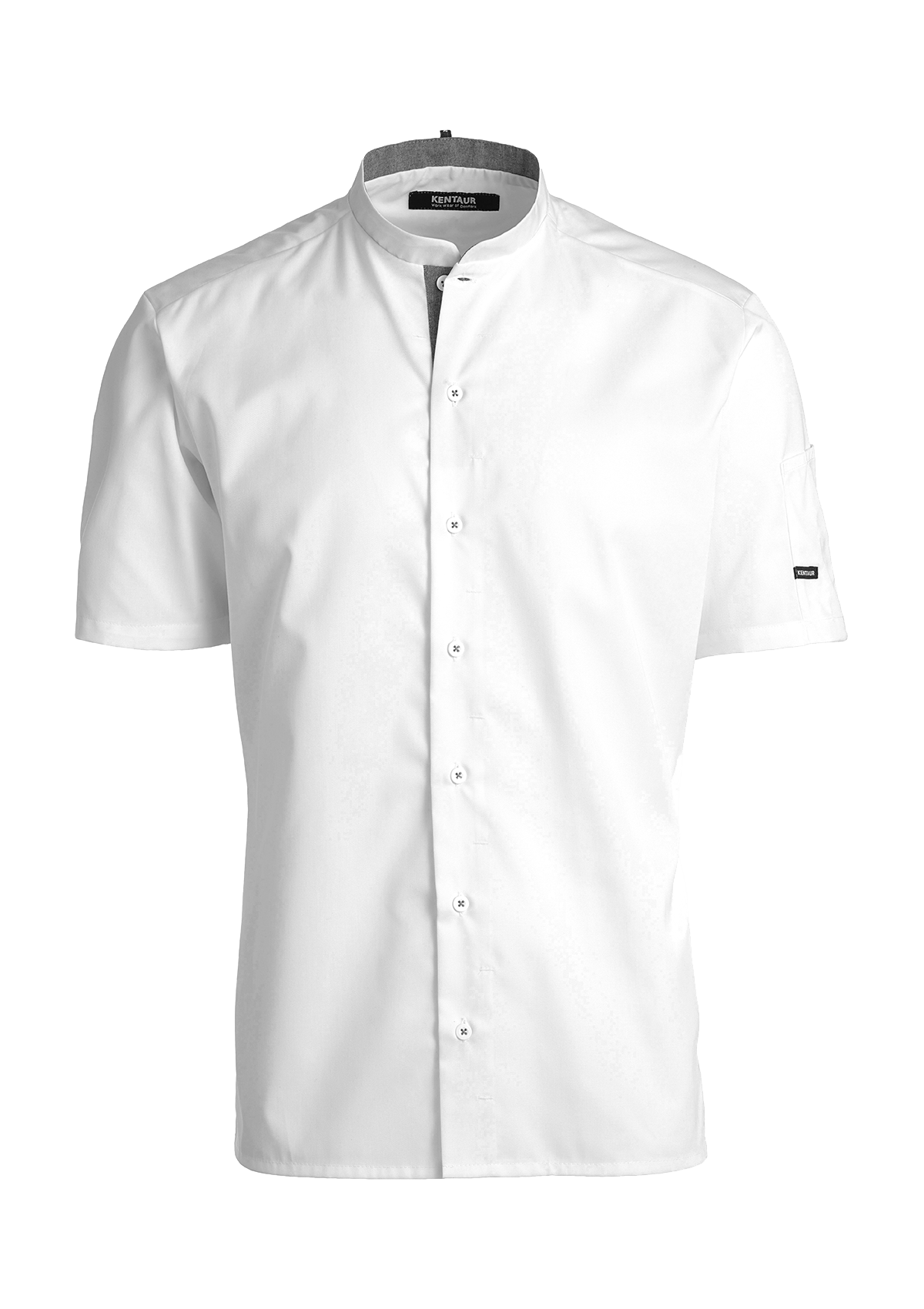 Modern Chef & Service Shirt in Optimal Fit Short Sleeves Unisex | Kentaur