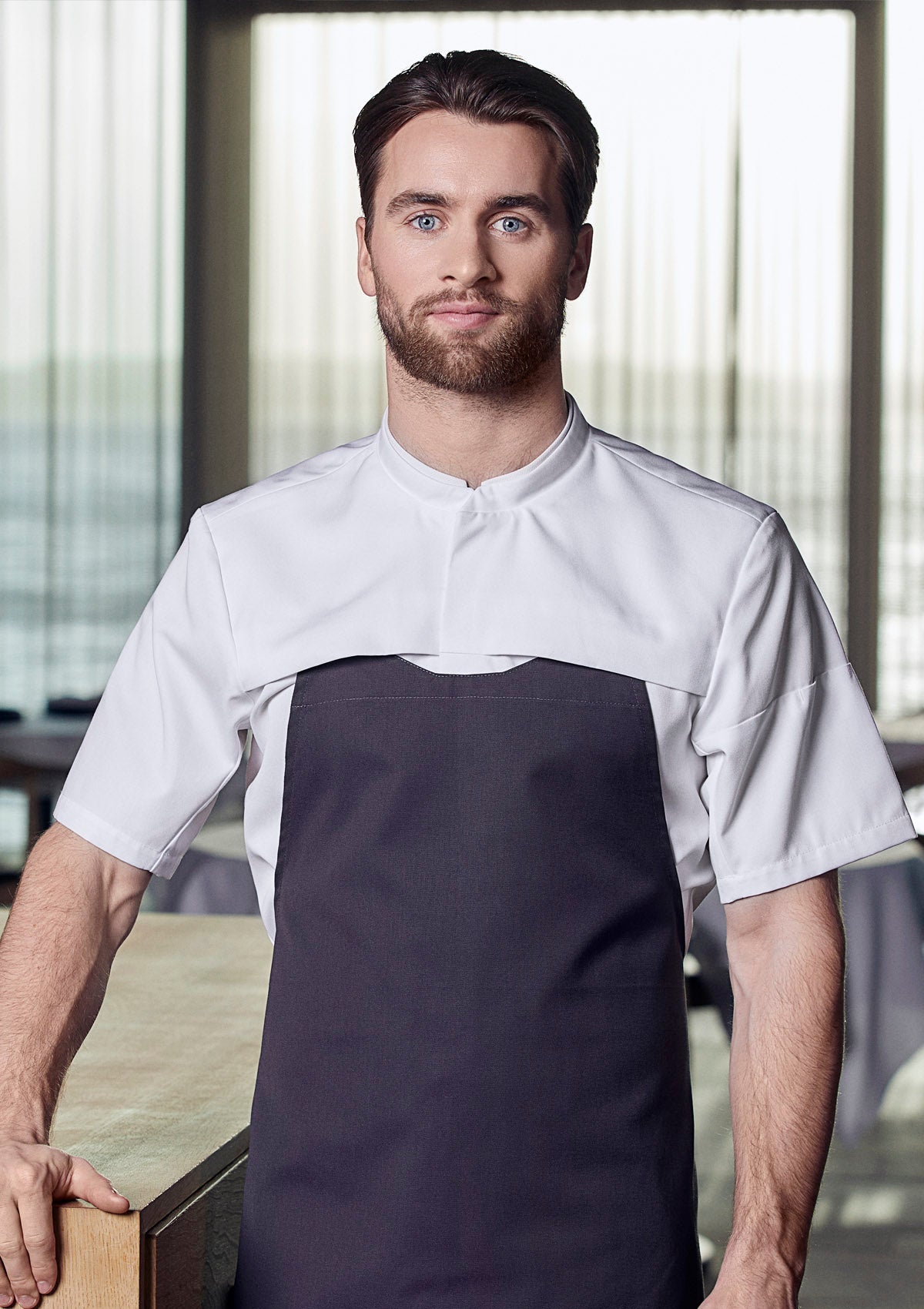 Gourmet Chef Jacket with TENCELâ Lyocell Short Sleeves Unisex | Kentaur