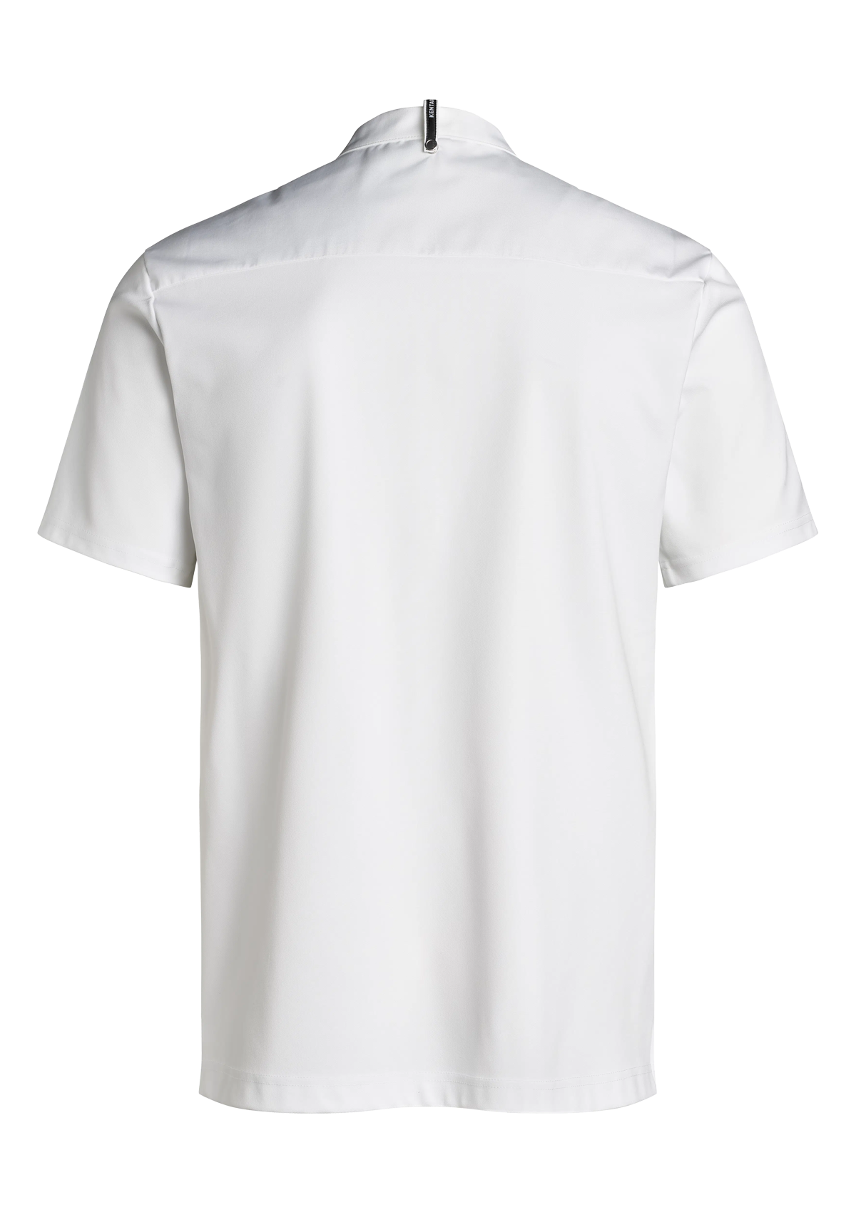 Chemise piqué de Chef et de service manches courtes unisexe