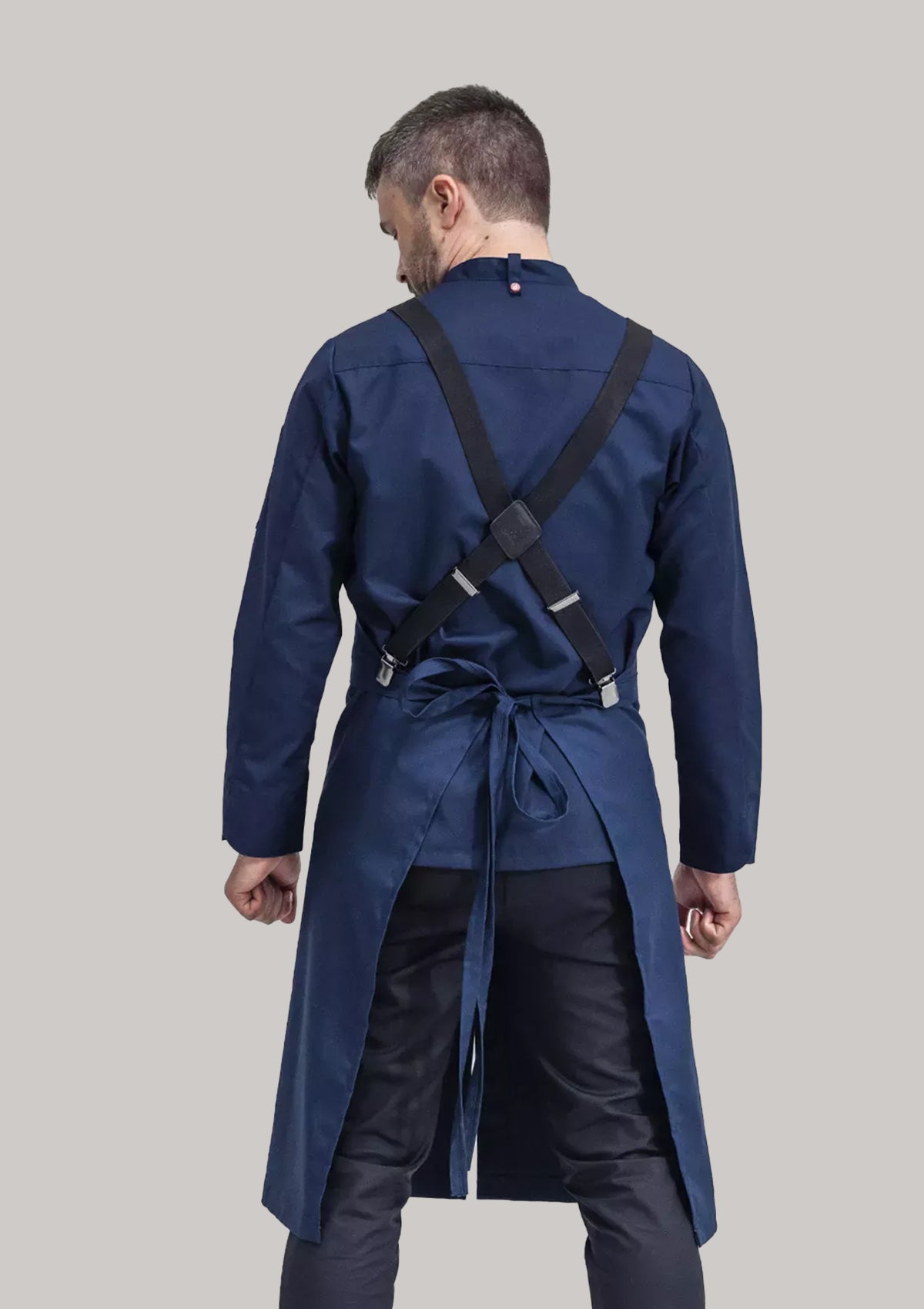 2-in-1 Apron Canvas With Suspenders