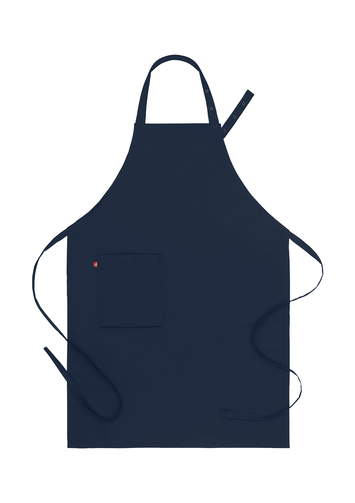 Bib Apron With Right Pocket Unisex