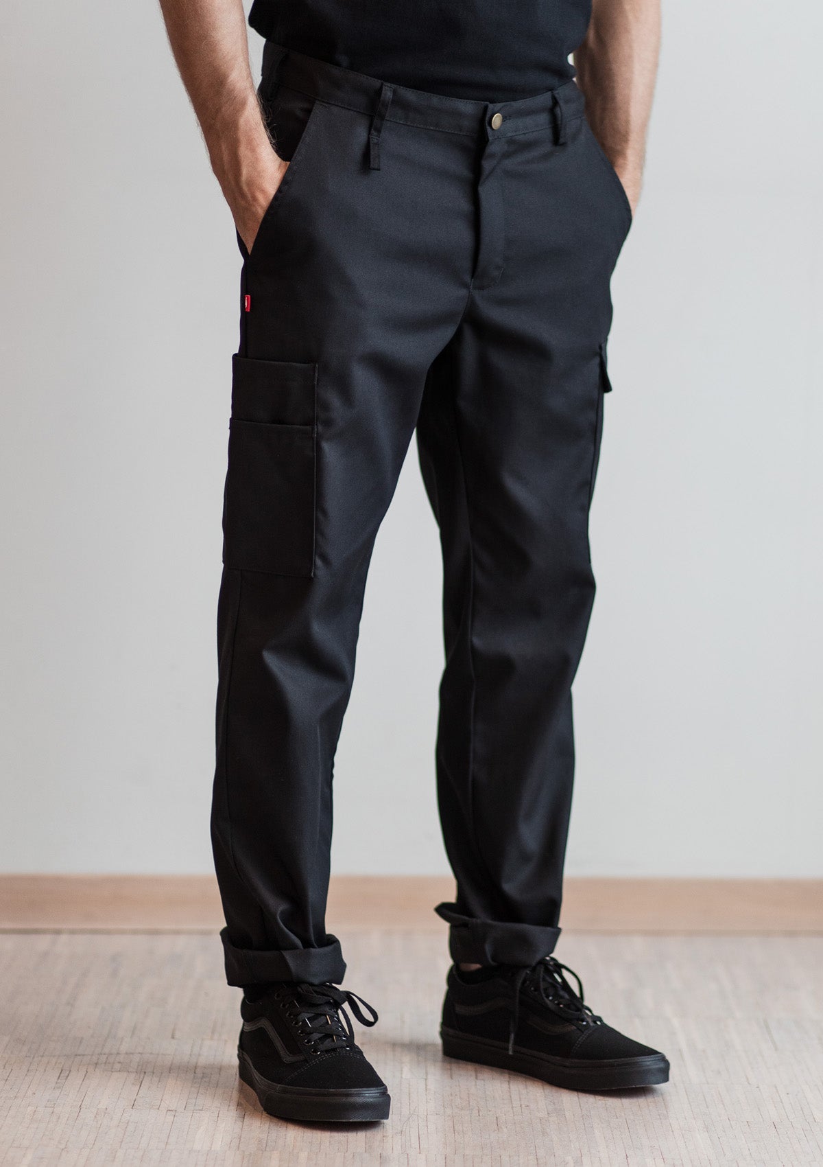 Pantalon de Cuisine Homme à Devant Lisse