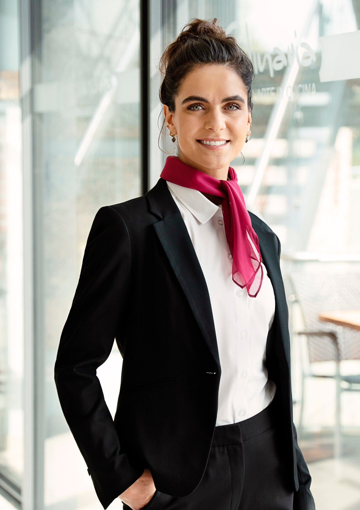 Foulard Chiffon Classique Femme