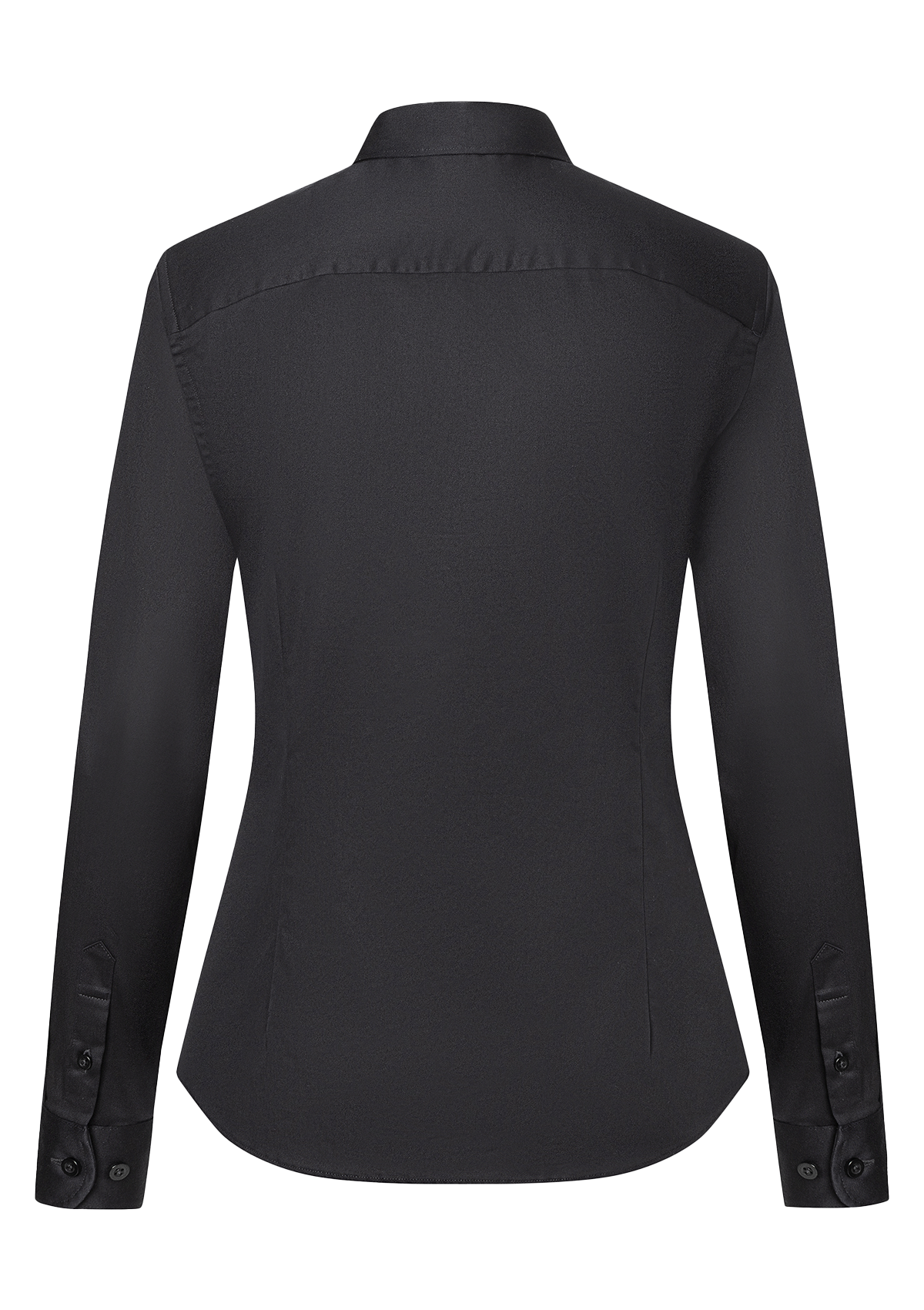 Blouse Femme Active-Stretch Manches Longues Coupe Slim