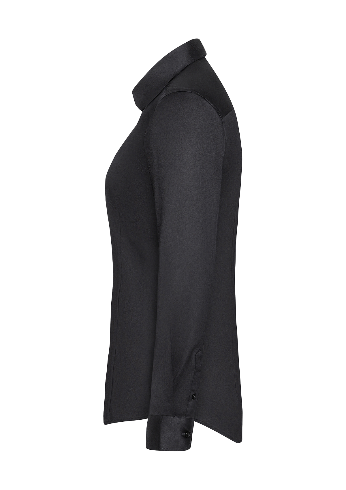 Blouse Femme Active-Stretch Manches Longues Coupe Slim