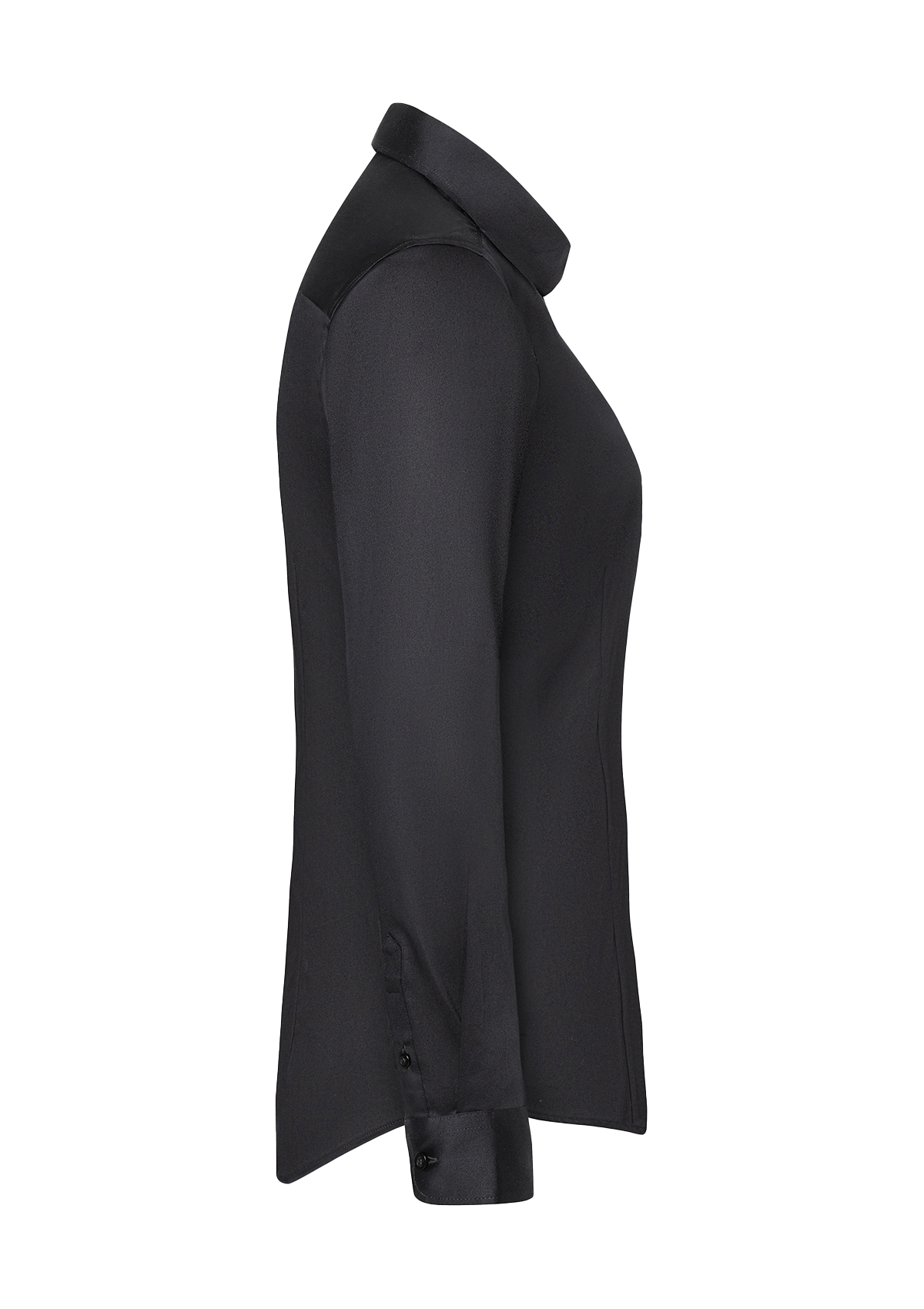Blouse Femme Active-Stretch Manches Longues Coupe Slim