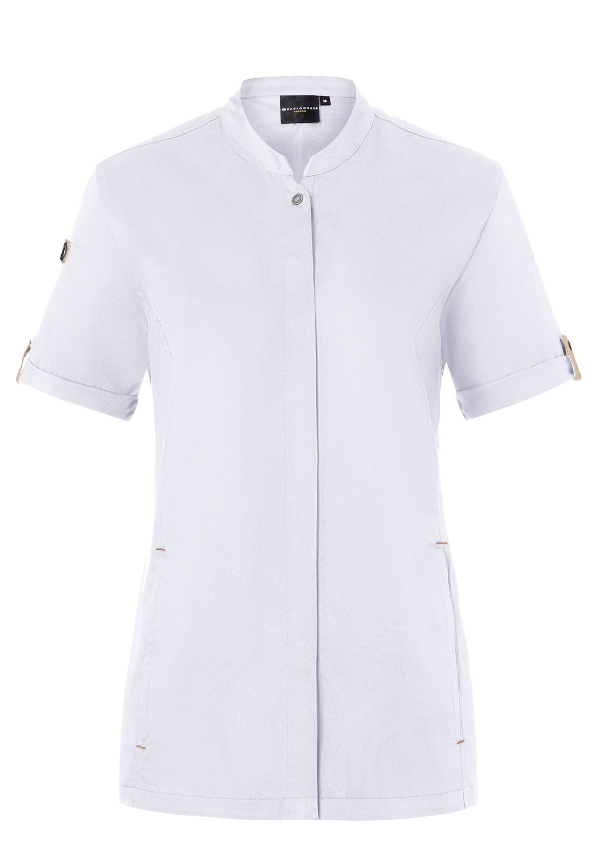 Chemise de Chef Femme Manches Courtes Green-Generation