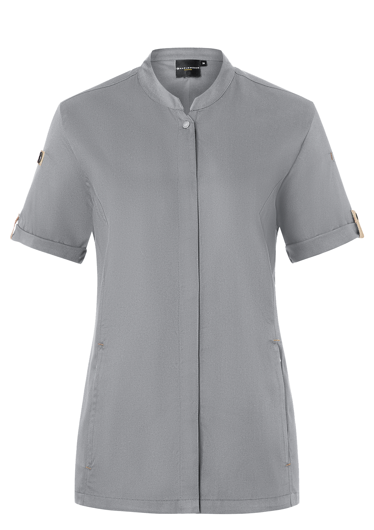 Chemise de Chef Femme Manches Courtes Green-Generation