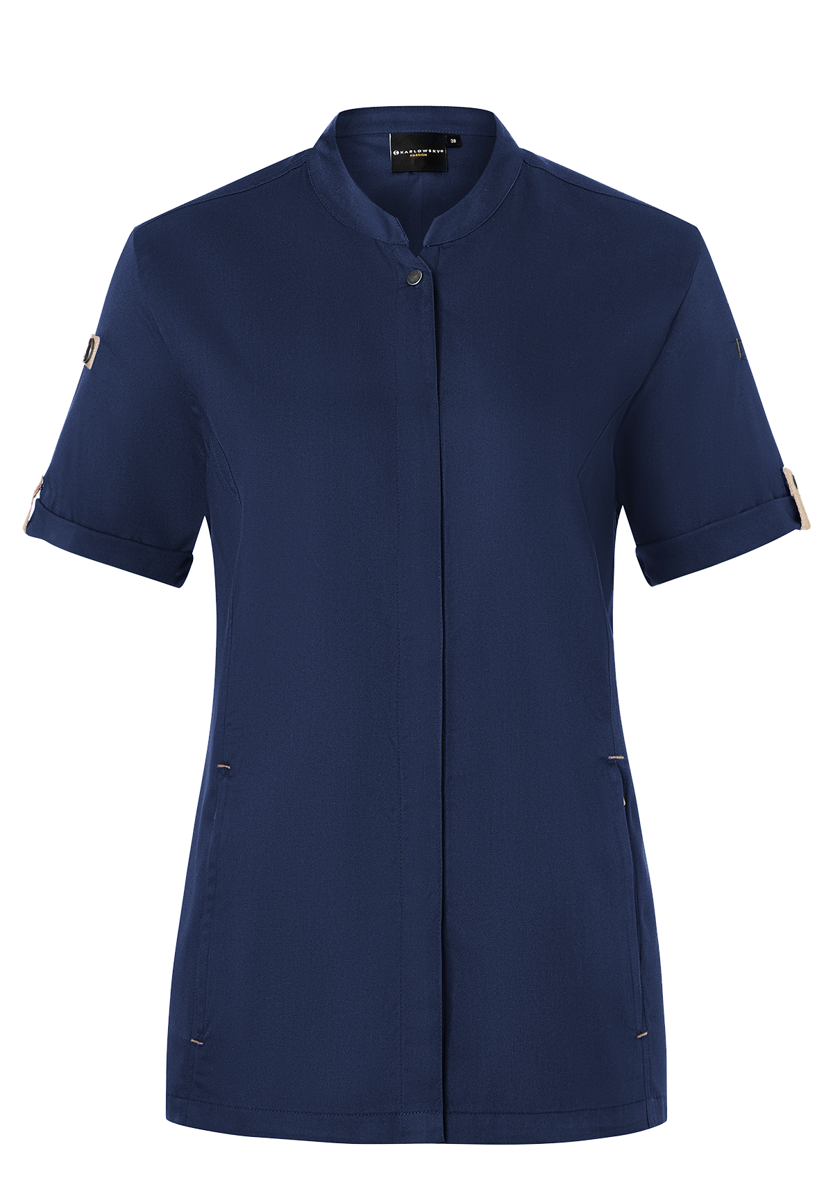 Chemise de Chef Femme Manches Courtes Green-Generation