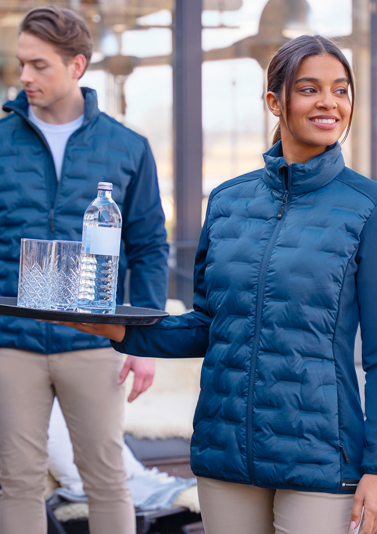 Veste Hybride Femme Outdoor-Pro Manches Longues