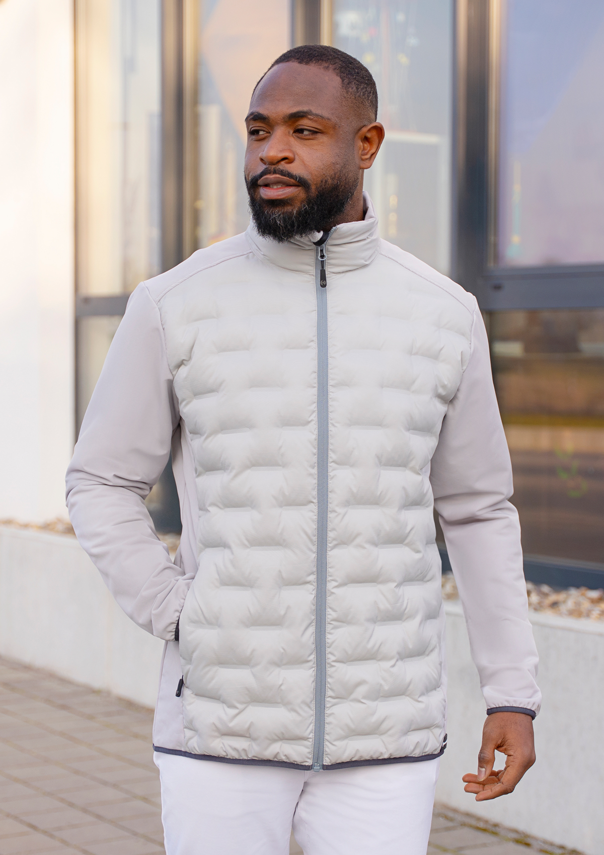 Veste Hybride Homme Outdoor-Pro Manches Longues