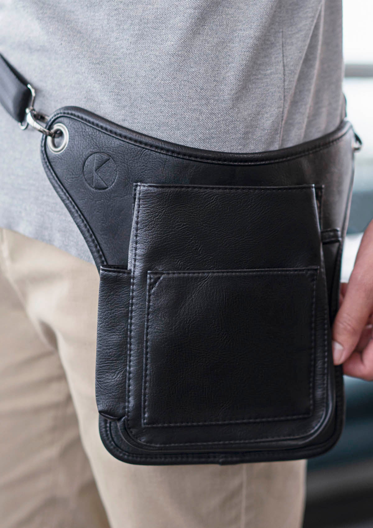 Holster de Serveur XL avec Ceinture Intégrée