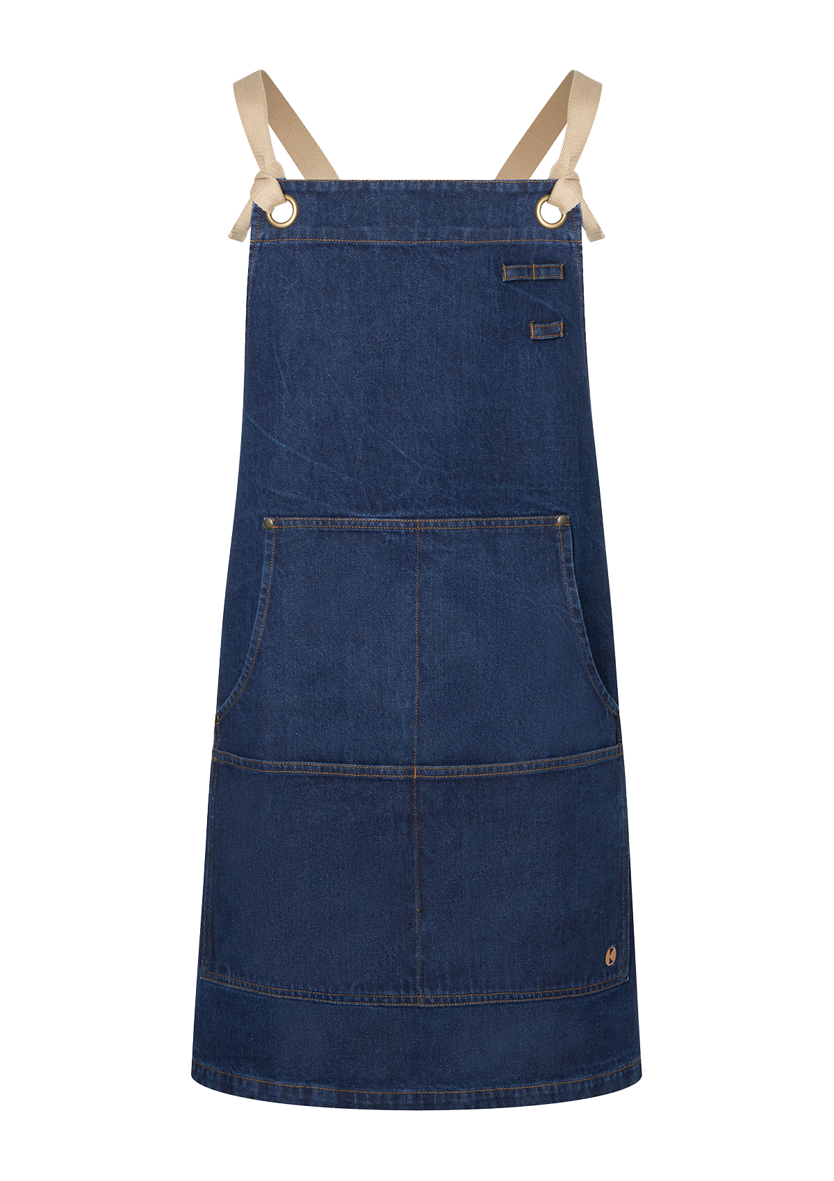 Tablier à Bavette Denim Style Urbain Unisexe
