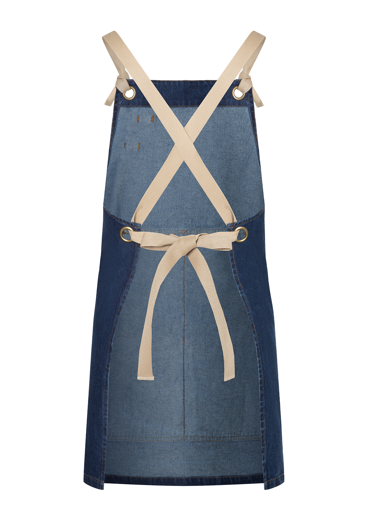 Tablier à Bavette Denim Style Urbain Unisexe