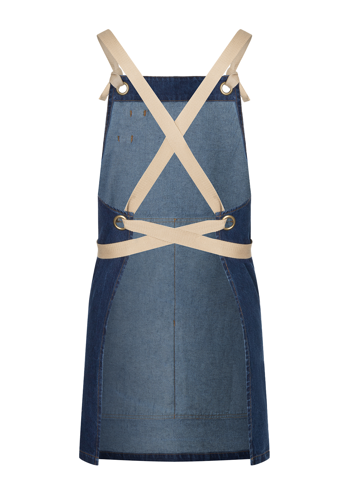 Tablier à Bavette Denim Style Urbain Unisexe