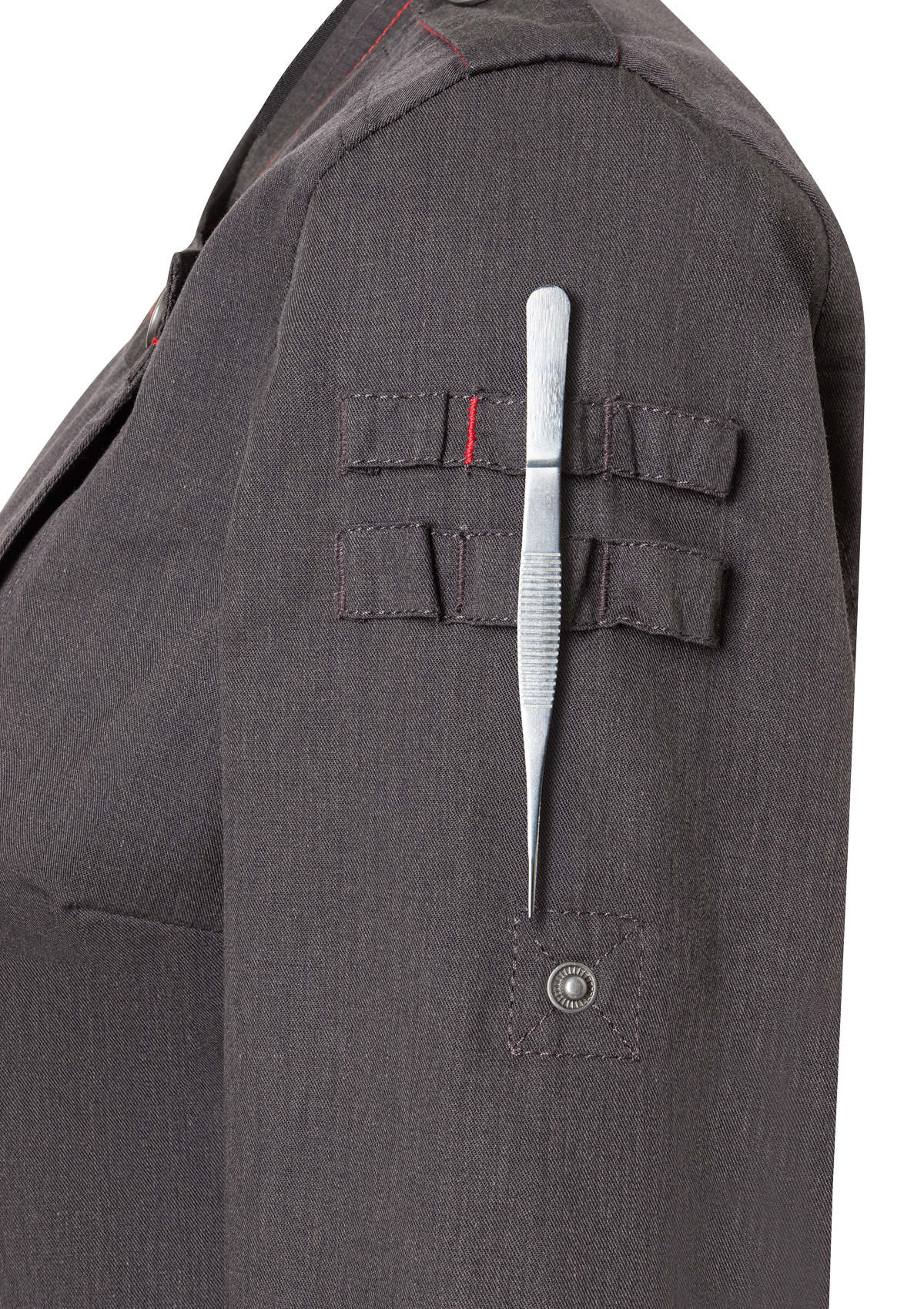 Veste de Chef Femme Denim Manches Longues ROCK CHEF® Stage2