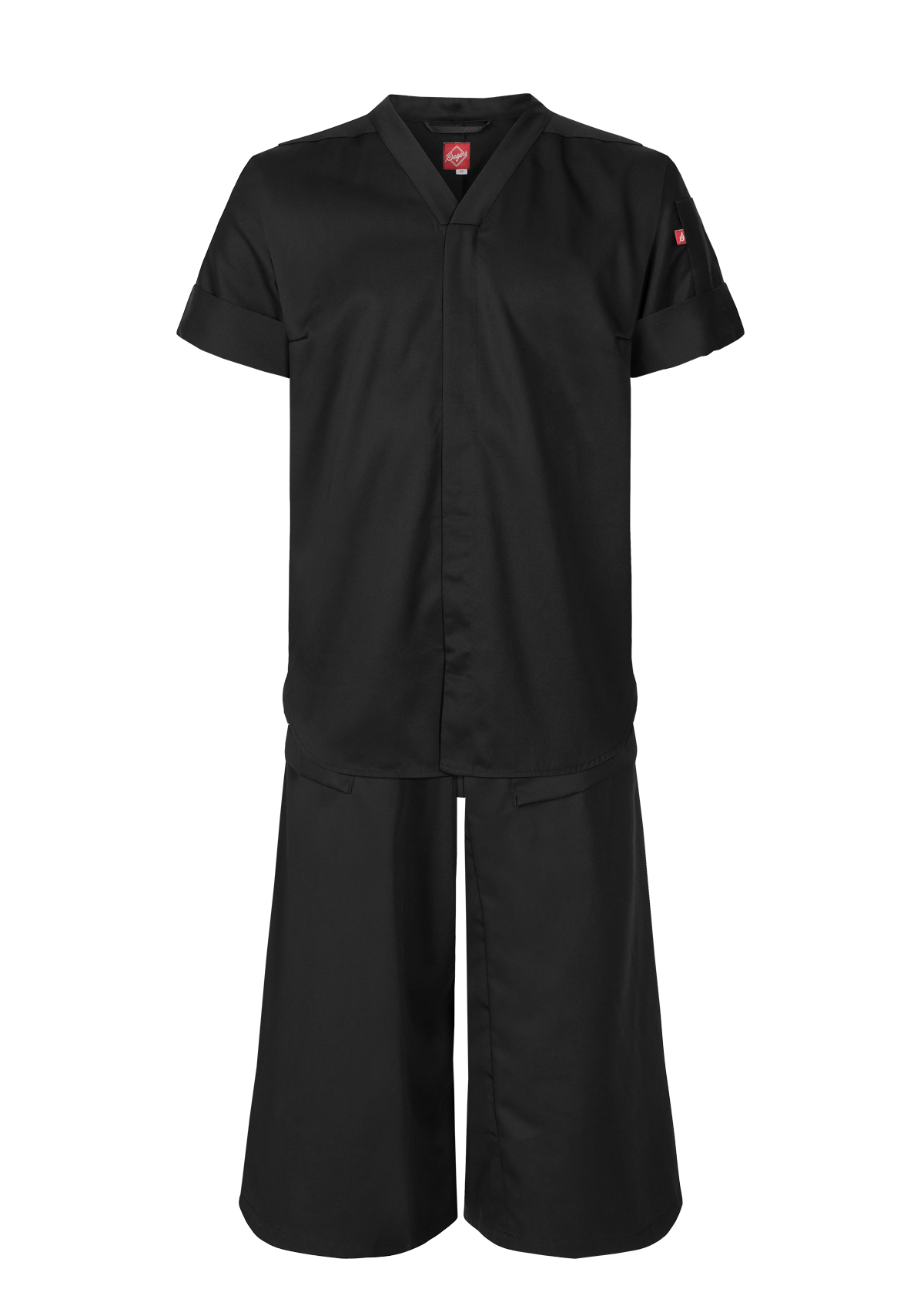 Tenue de Chef Asiatique Zéro Déchet Unisexe