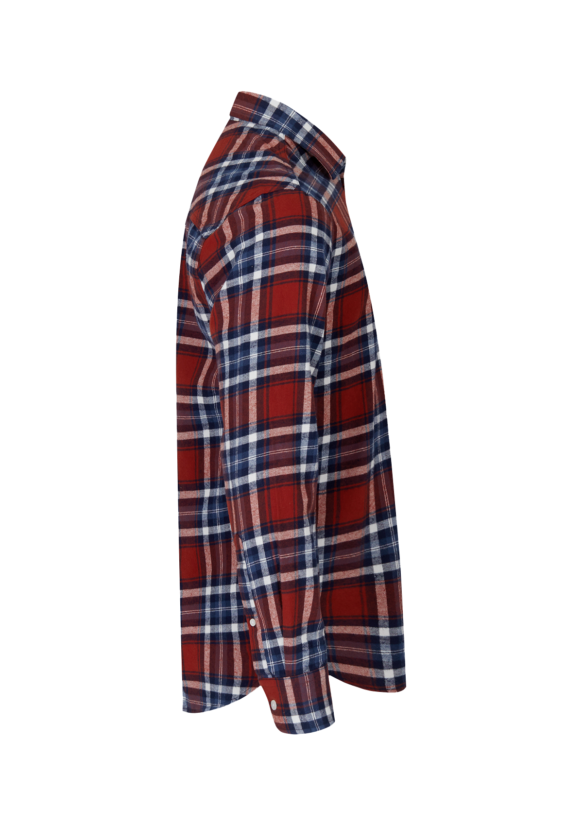 Chemise Flanelle Unisexe Manches Longues