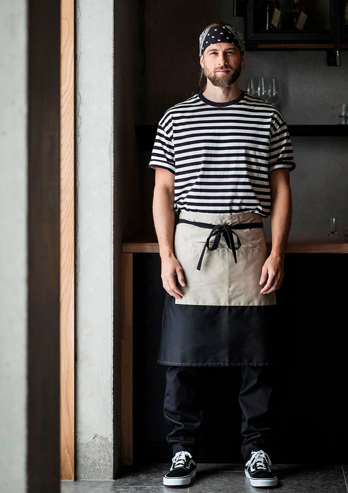 Waist Apron Block-Printed Unisex