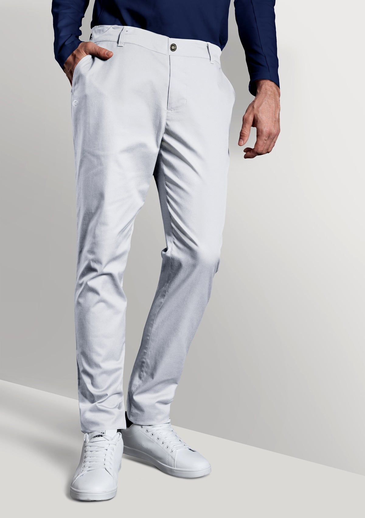 Pantalon Chef Homme 5 Poches Noir ou Blanc