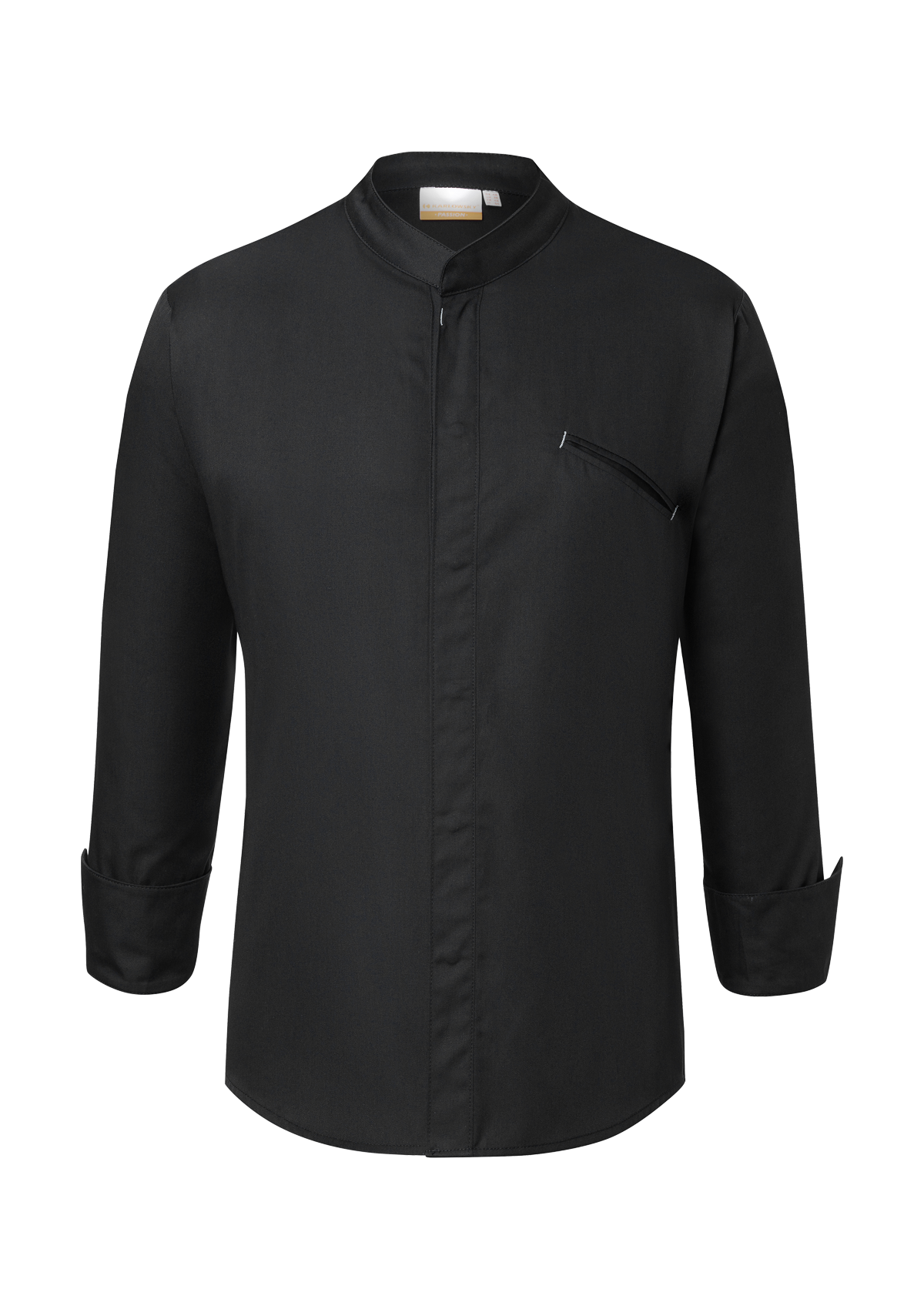 Veste de chef homme Modern-Touch Manches longues