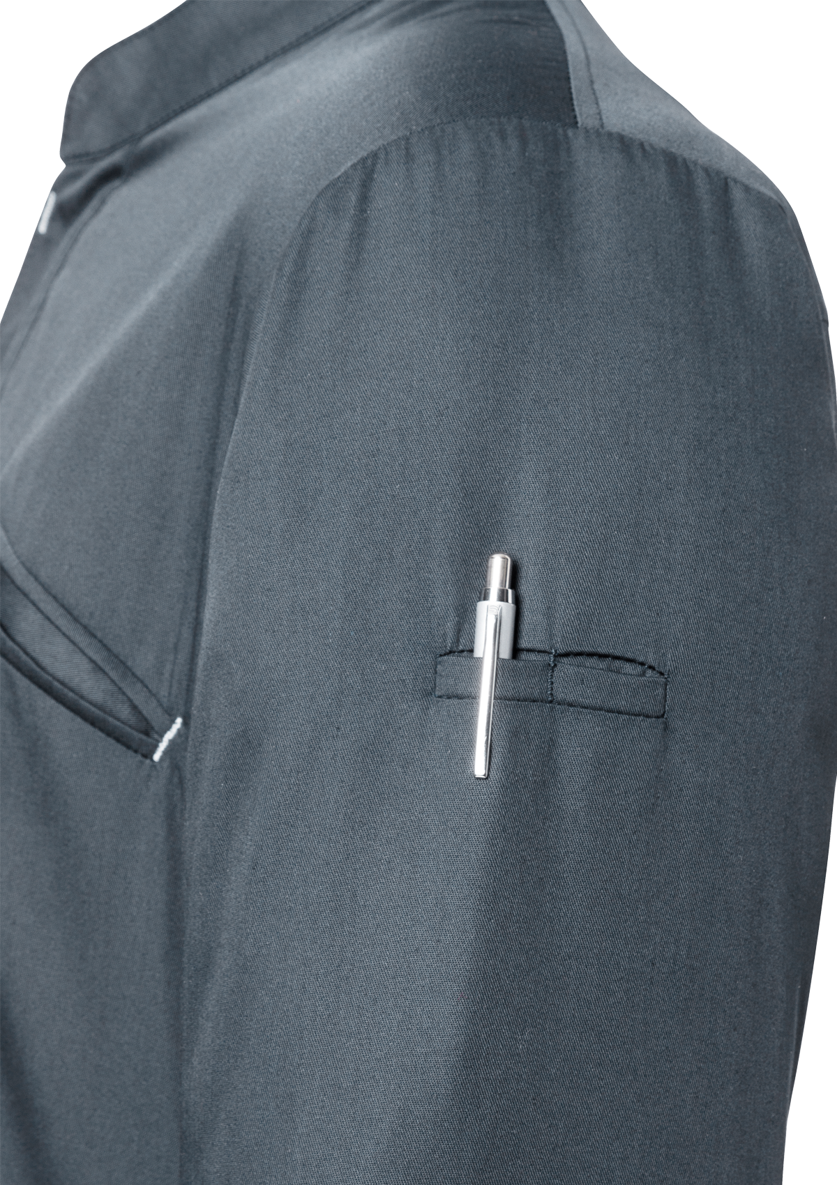 Veste de chef homme Modern-Touch Manches longues