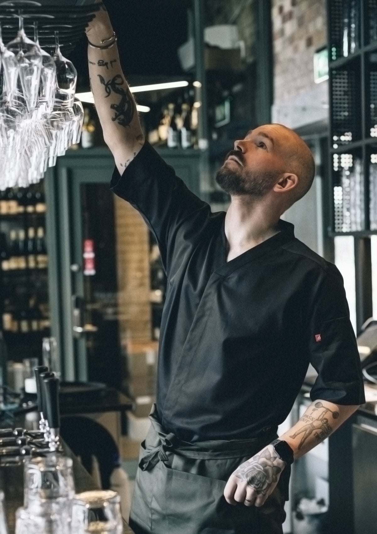 Tenue de Chef Asiatique Zéro Déchet Unisexe