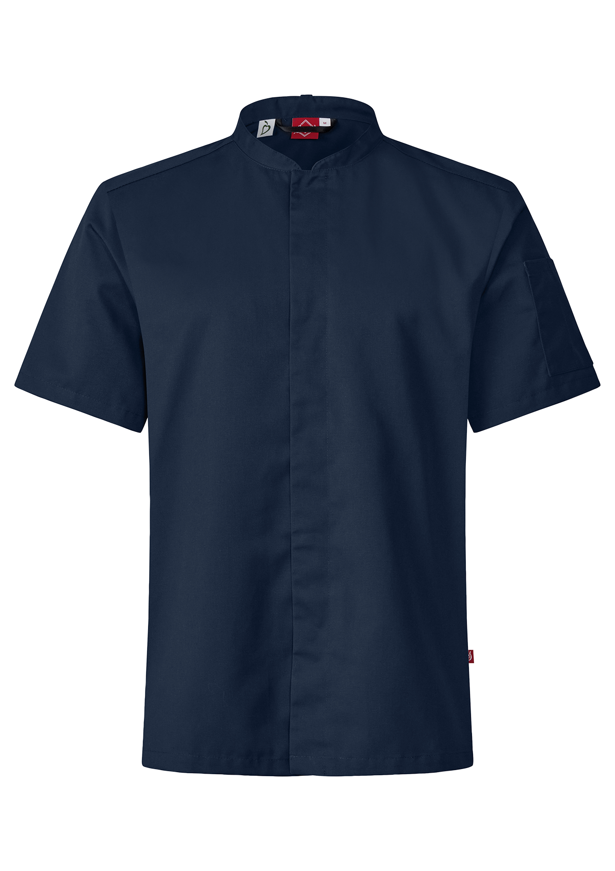 Chemise de Chef Manches Courtes Smart-Unisexe