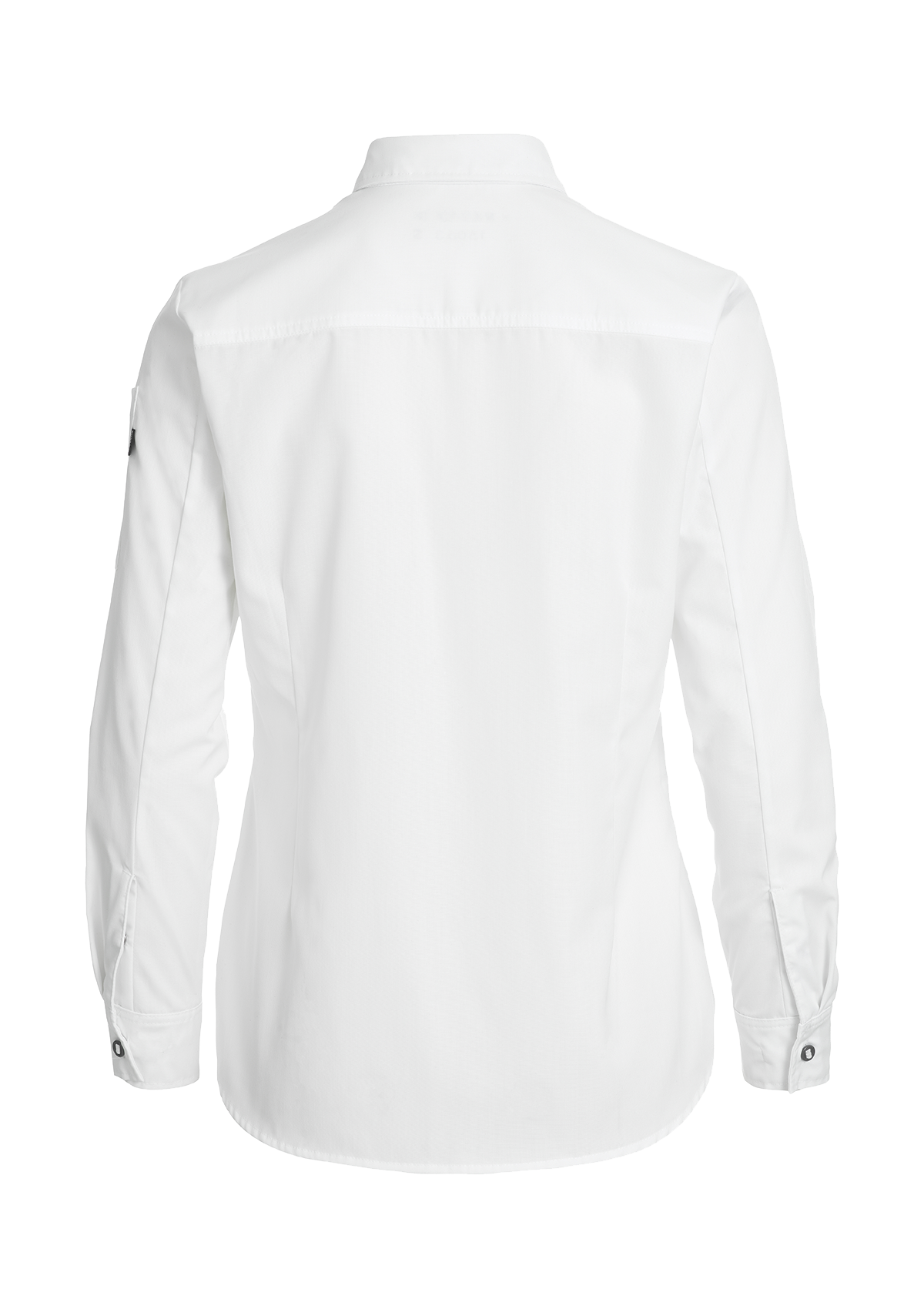 Chemise de Service Femme Coupe Moderne Manches Longues