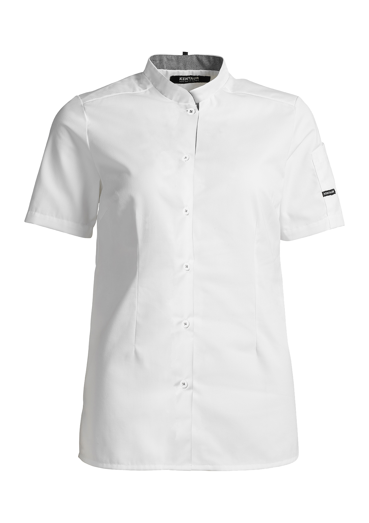 Chemise de Service Femme Coupe Optimale Manches Courtes