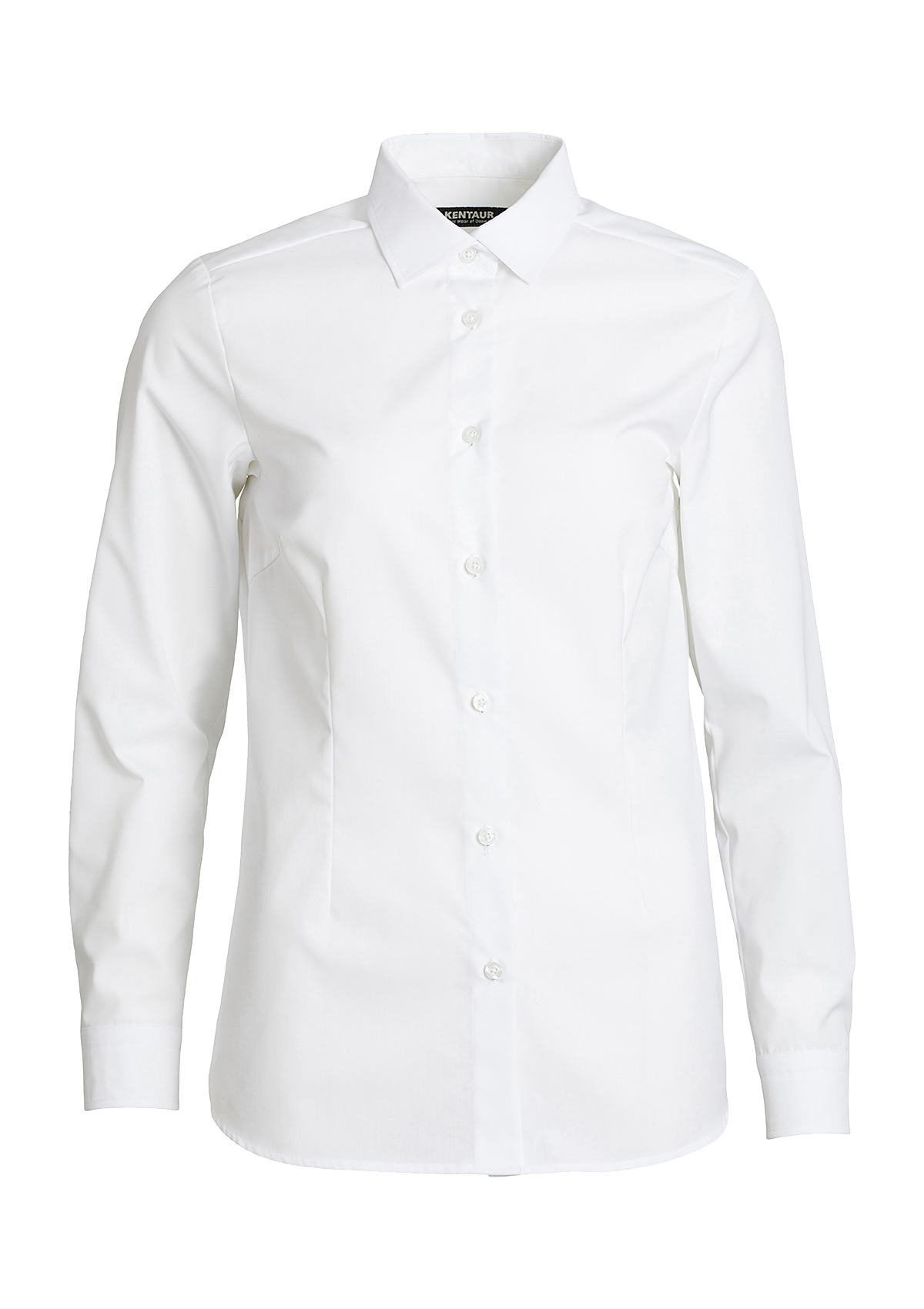 Women's Modern Service Shirt with Easy Pull-Up Function Long Sleeves