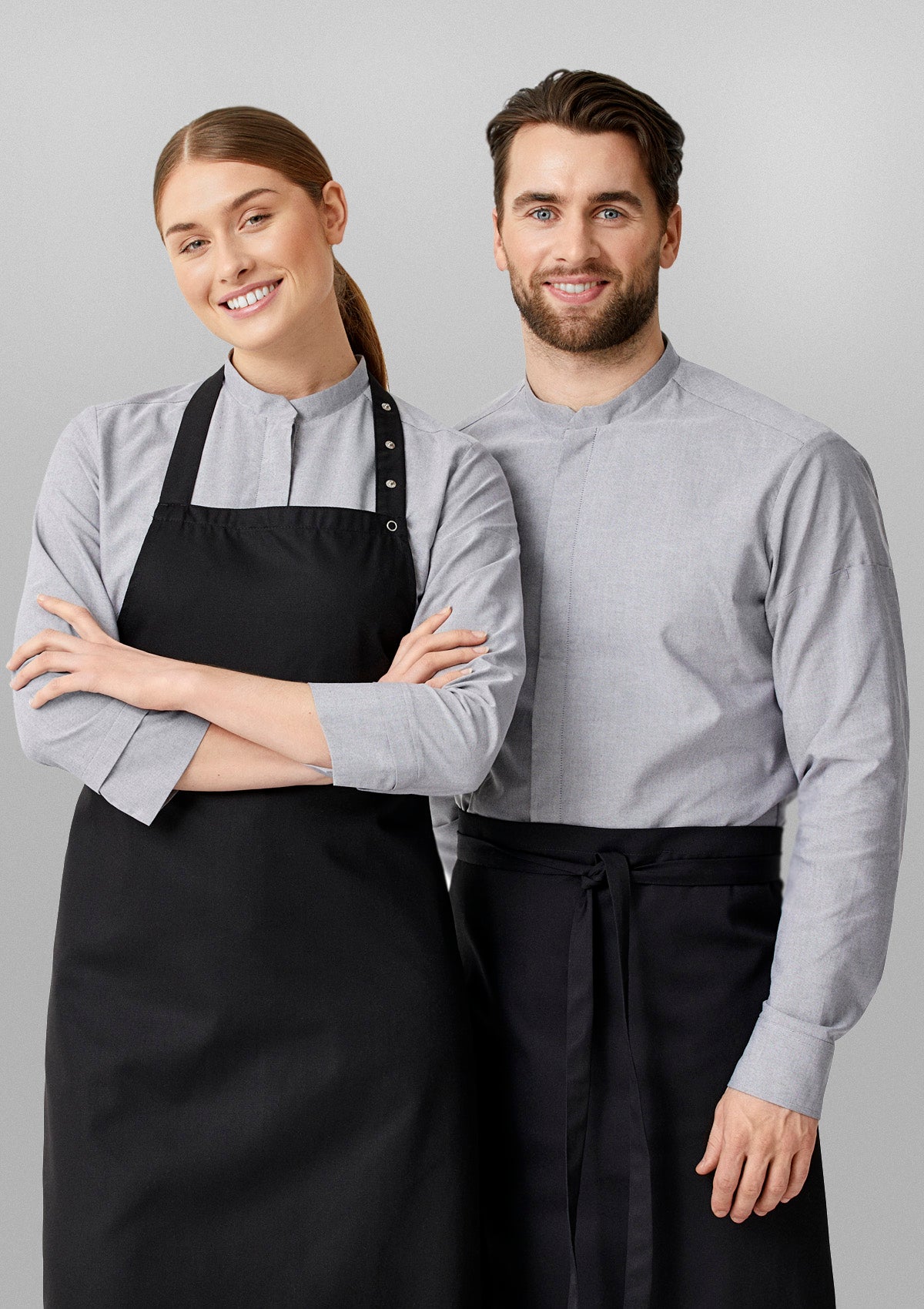 Chemise de Service Femme Oxford Manches 3/4