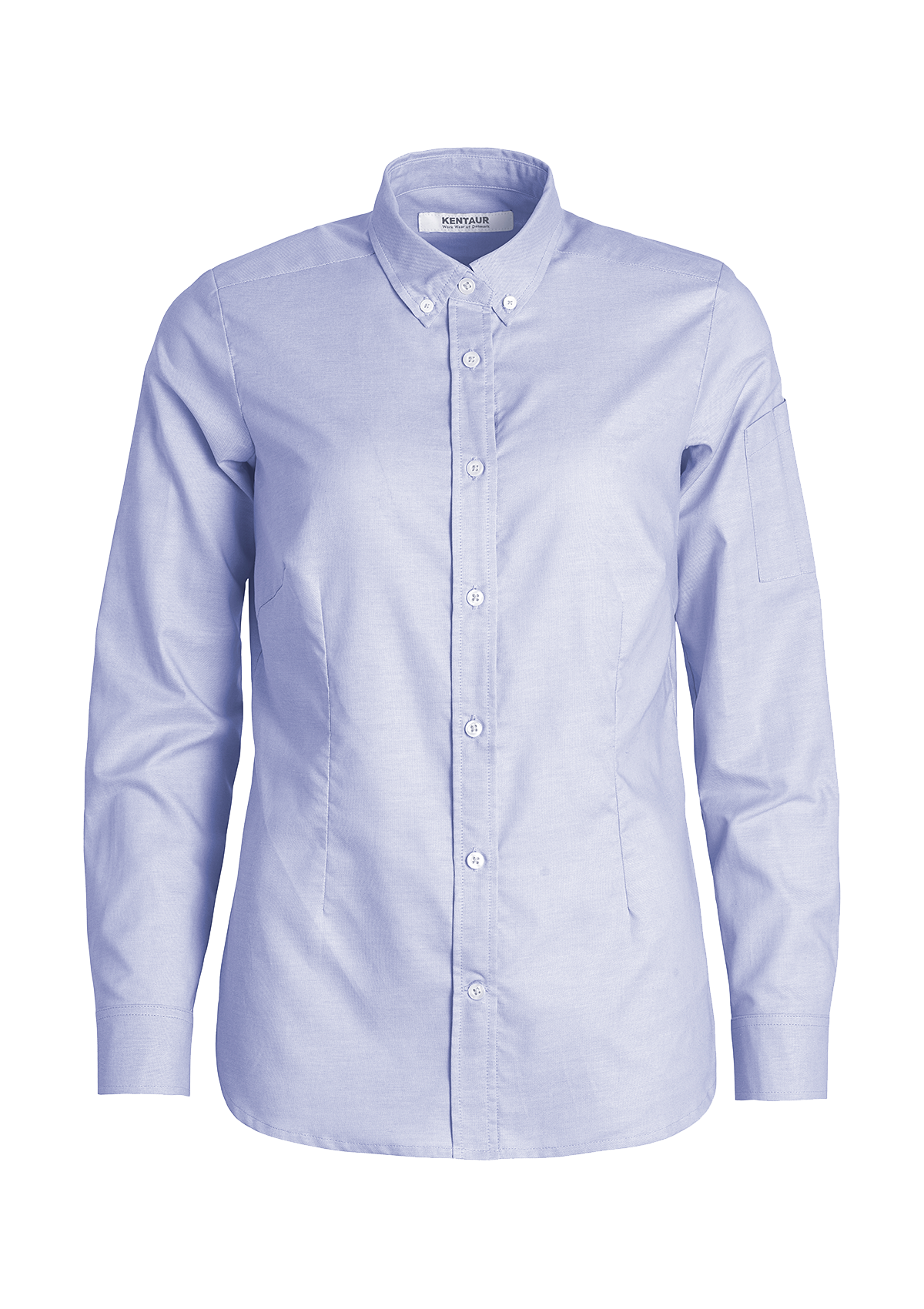 Chemise de Service Femme Oxford Boutonnée Manches Longues