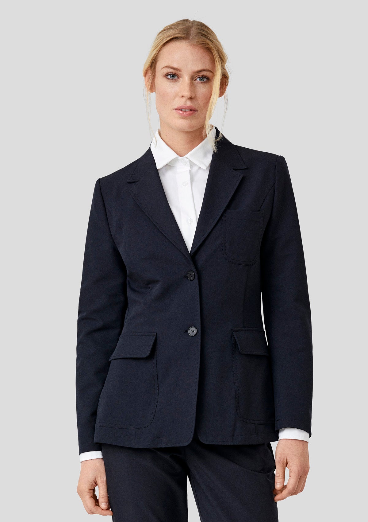 Veste de Costume Femme Stretch 4-Way à Manches Longues
