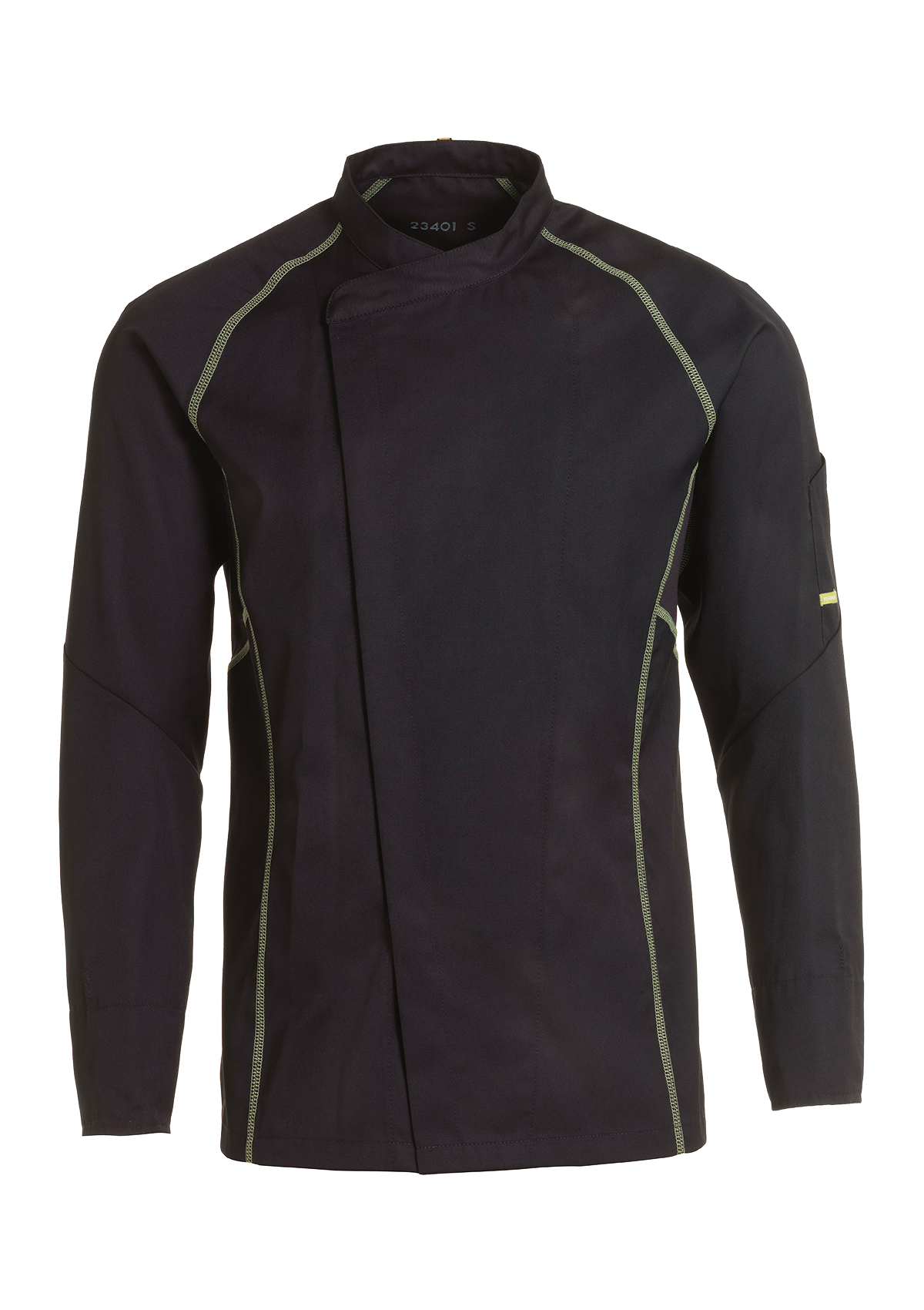 Sporty Chef Jacket with Flatlock Long Sleeves Unisex | Kentaur