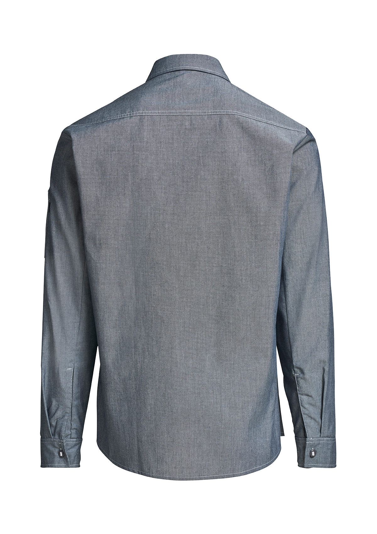 Chemise de Service Homme Coupe Moderne Manches Longues