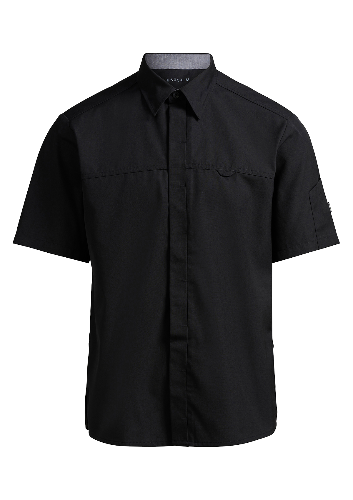 Chemise de Service Homme Coupe Moderne Manches Courtes