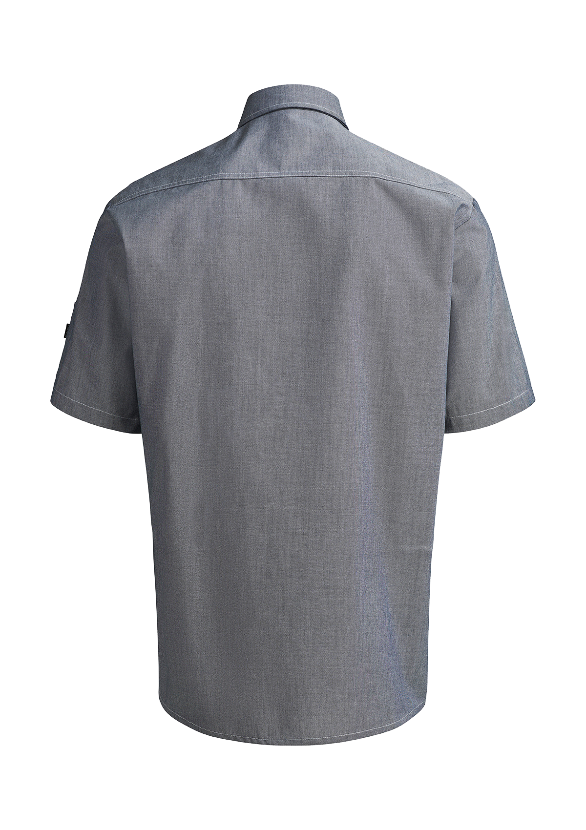 Chemise de Service Homme Coupe Moderne Manches Courtes