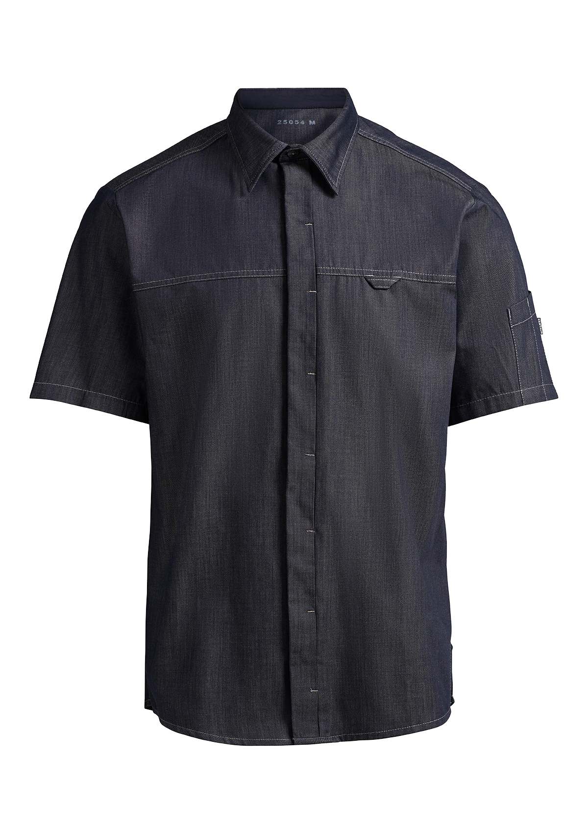 Chemise de Service Homme Coupe Moderne Manches Courtes